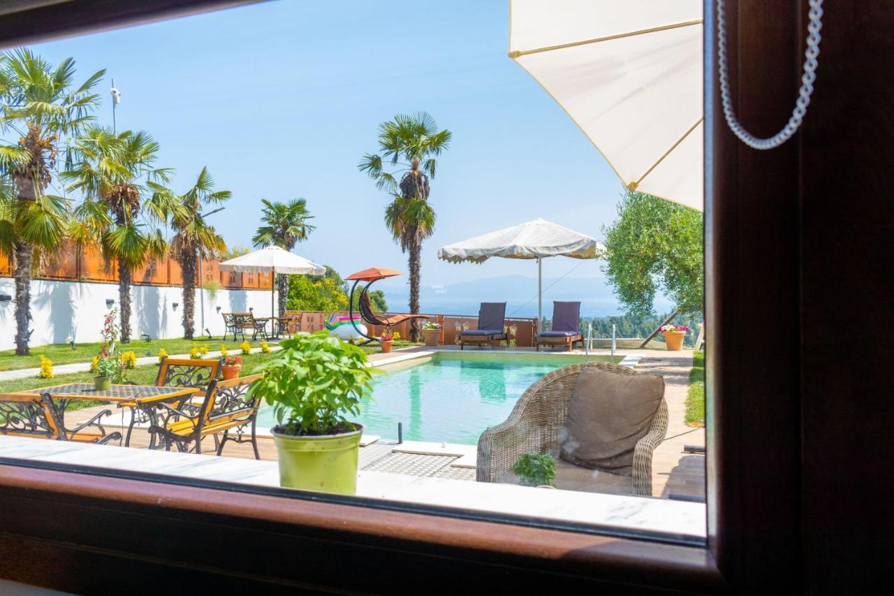 Pefkohori Golden Mountain Beach Villas Esterno foto