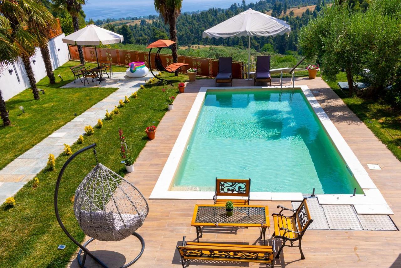 Pefkohori Golden Mountain Beach Villas Esterno foto